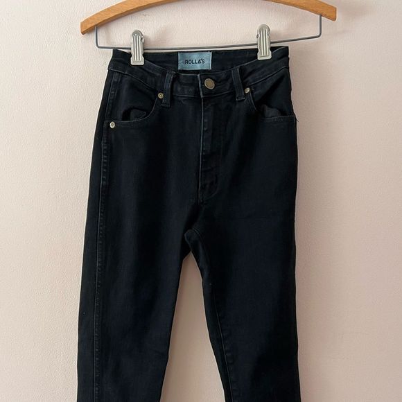 ROLLA'S Denim - Rollas West Coast super skinny black denim jeans